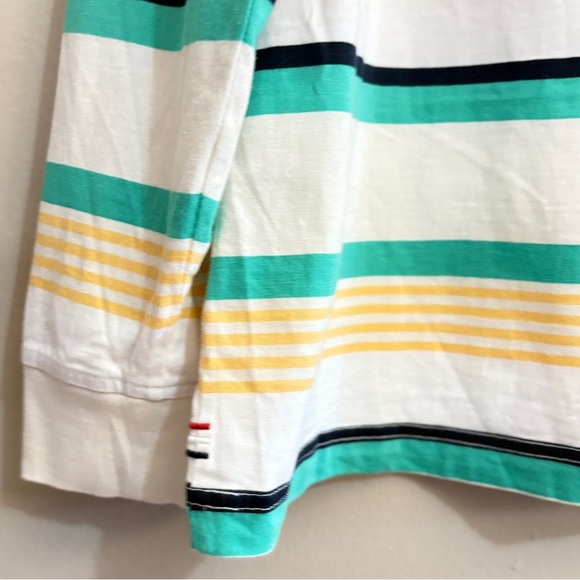 Tommy Hilfiger Pastel Striped Long Sleeve Cotton Loose Fit Shirt - Medium EUC - Picture 14 of 14